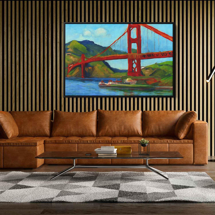 Impressionism Golden Gate Bridge #104 - Kanvah