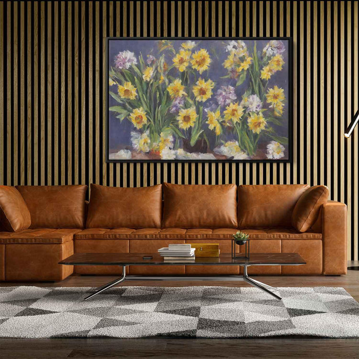 Modern Oil Daffodils #104 - Kanvah