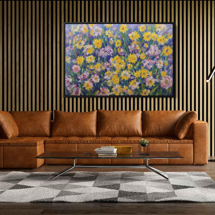 Modern Oil Daffodils #109 - Kanvah