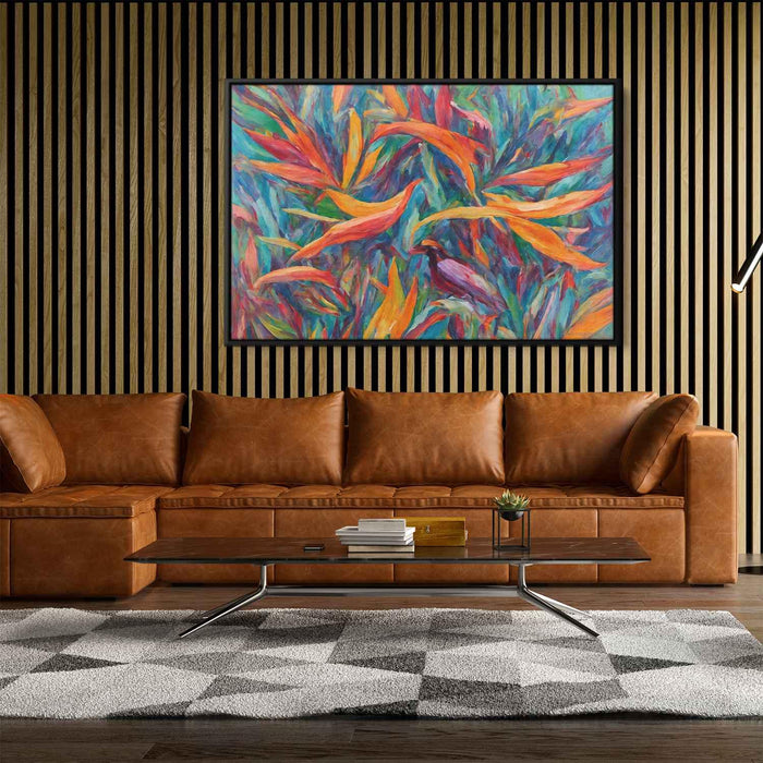 Birds of Paradise Oil Painting #138 - Kanvah