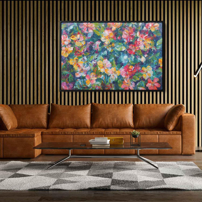 Tropical Flowers Oil Painting #116 - Kanvah