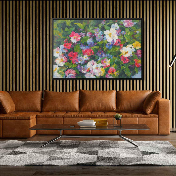 Tropical Flowers Oil Painting #139 - Kanvah