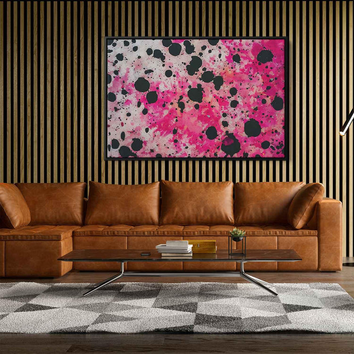 Pink Abstract Splatter #129 - Kanvah