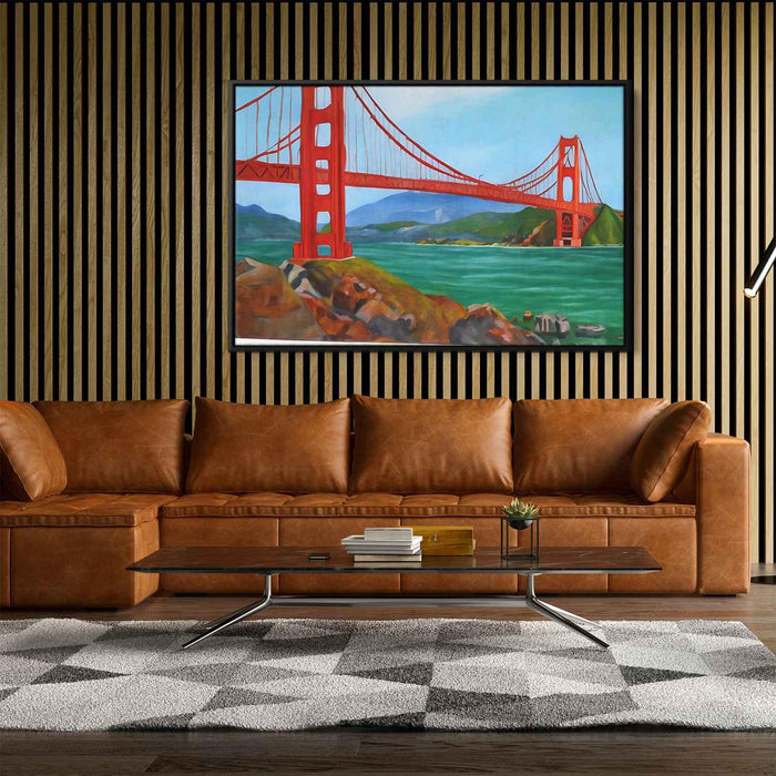 Realism Golden Gate Bridge #104 - Kanvah