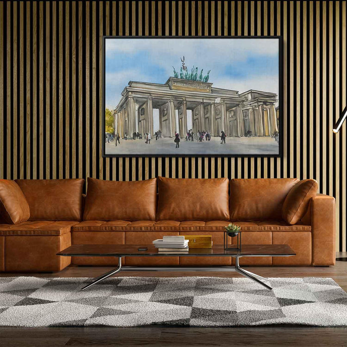 Watercolor Brandenburg Gate #104 - Kanvah