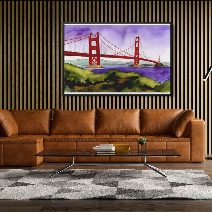 Watercolor Golden Gate Bridge #116 - Kanvah