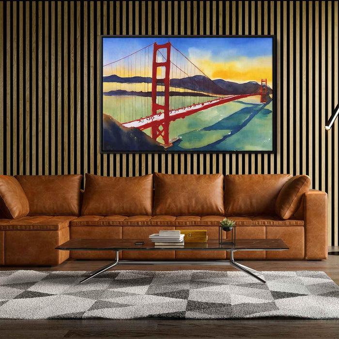 Watercolor Golden Gate Bridge #125 - Kanvah