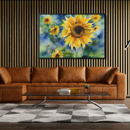 Watercolor Sunflower #125 - Kanvah