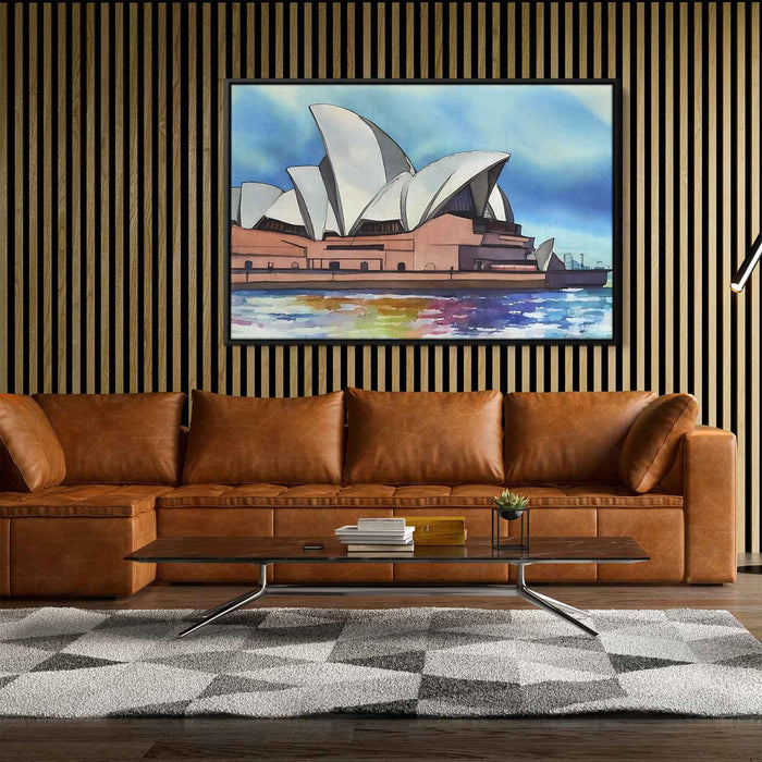 Watercolor Sydney Opera House #116 - Kanvah