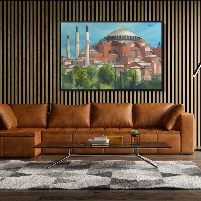 Watercolor Hagia Sophia #104 - Kanvah