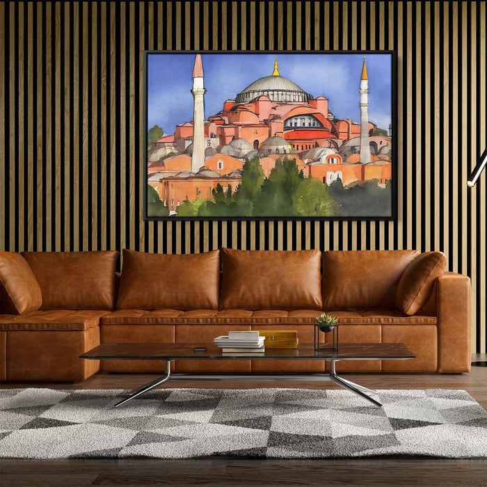 Watercolor Hagia Sophia #119 - Kanvah