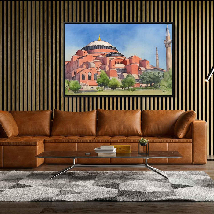 Watercolor Hagia Sophia #125 - Kanvah