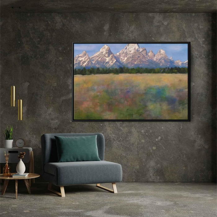 Abstract Grand Tetons #119 - Kanvah