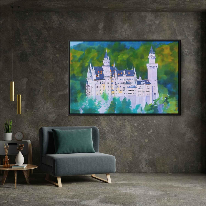 Abstract Neuschwanstein Castle #109 - Kanvah
