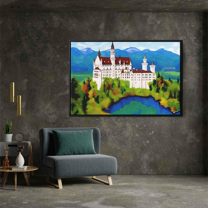 Abstract Neuschwanstein Castle #119 - Kanvah