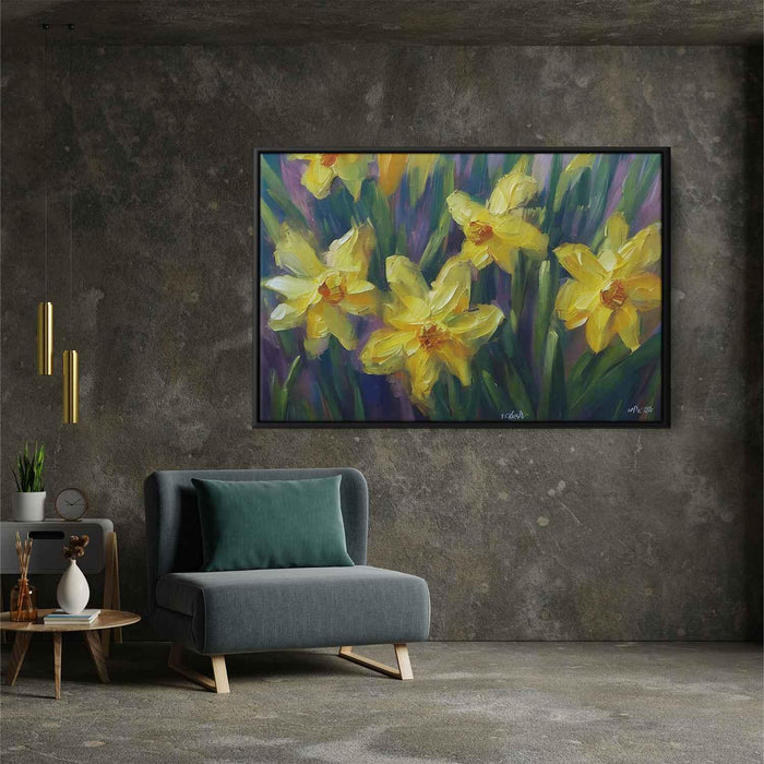 Abstract Daffodils #137 - Kanvah