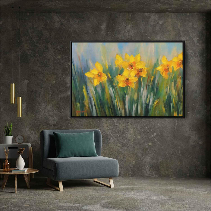Abstract Daffodils #138 - Kanvah