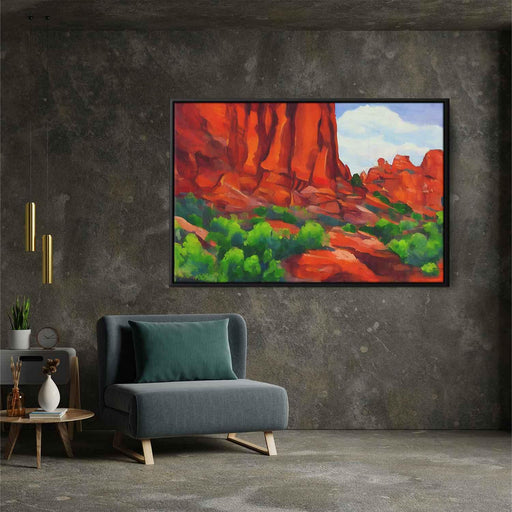 Abstract Sedona Red Rocks #120 - Kanvah