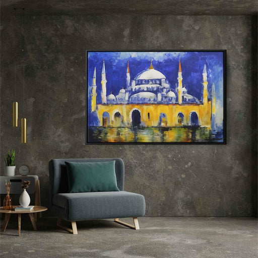 Abstract Blue Mosque #120 - Kanvah