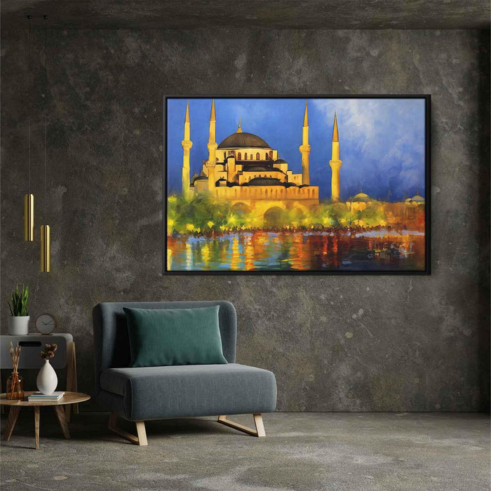 Abstract Blue Mosque #138 - Kanvah