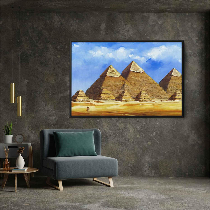 Abstract Pyramids of Giza #119 - Kanvah