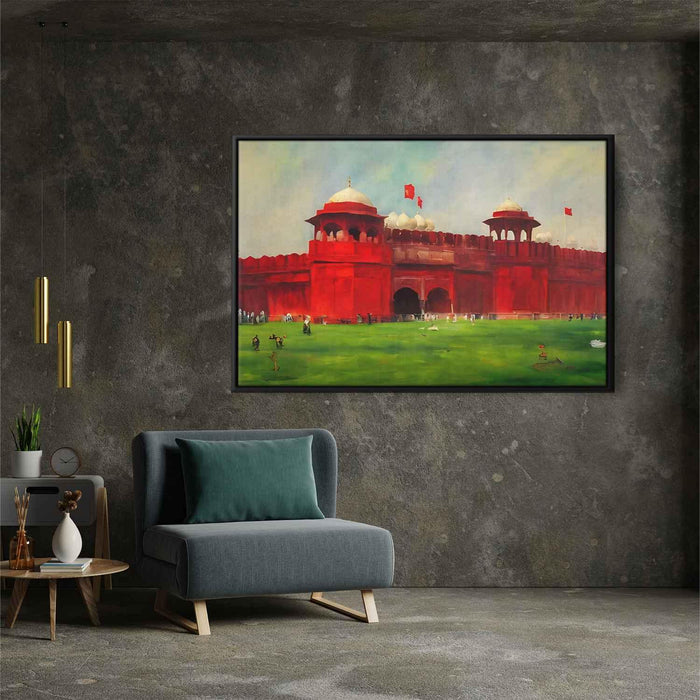 Abstract Red Fort #119 - Kanvah