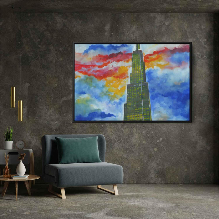 Abstract Willis Tower #120 - Kanvah