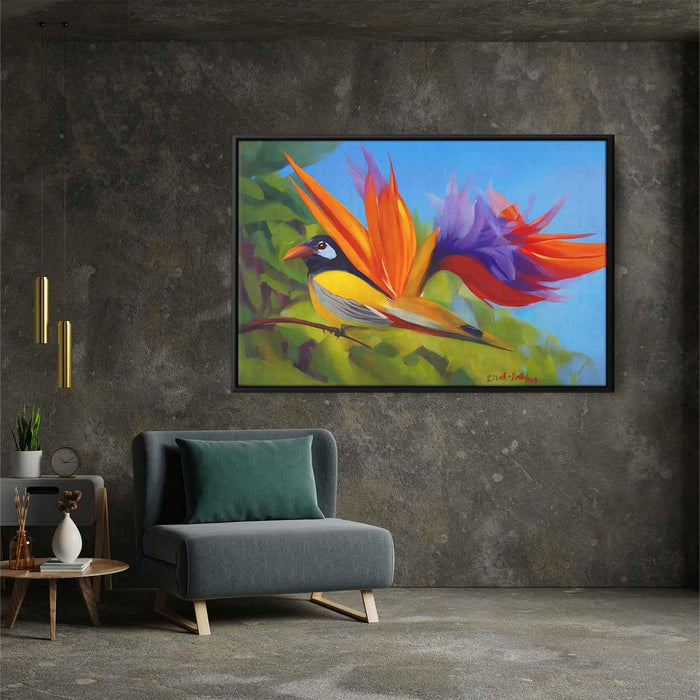 Acrylic Birds of Paradise #120 - Kanvah