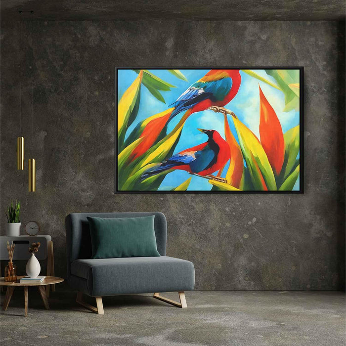 Acrylic Birds of Paradise #138 - Kanvah