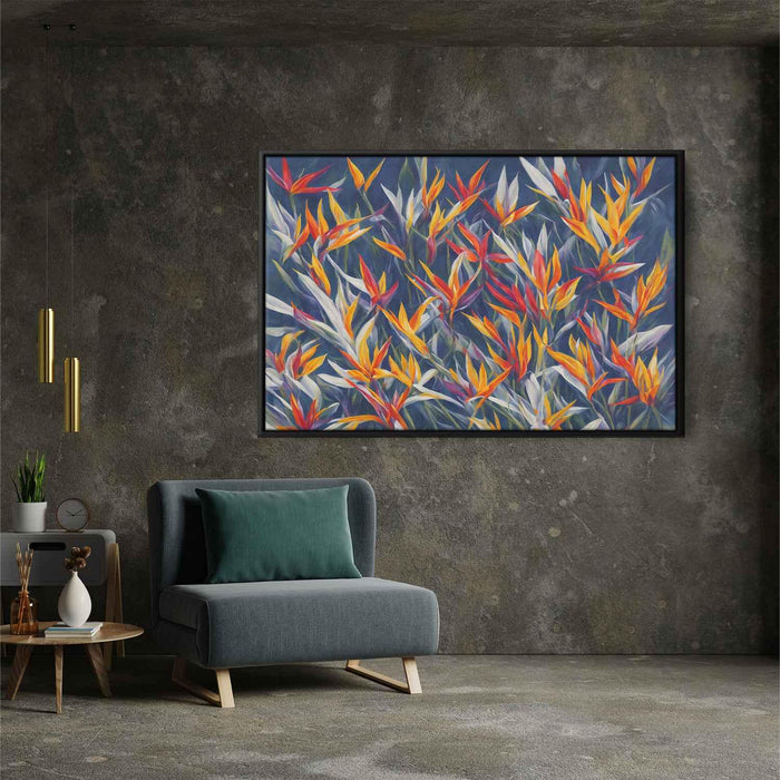 Contemporary Oil Birds of Paradise #104 - Kanvah