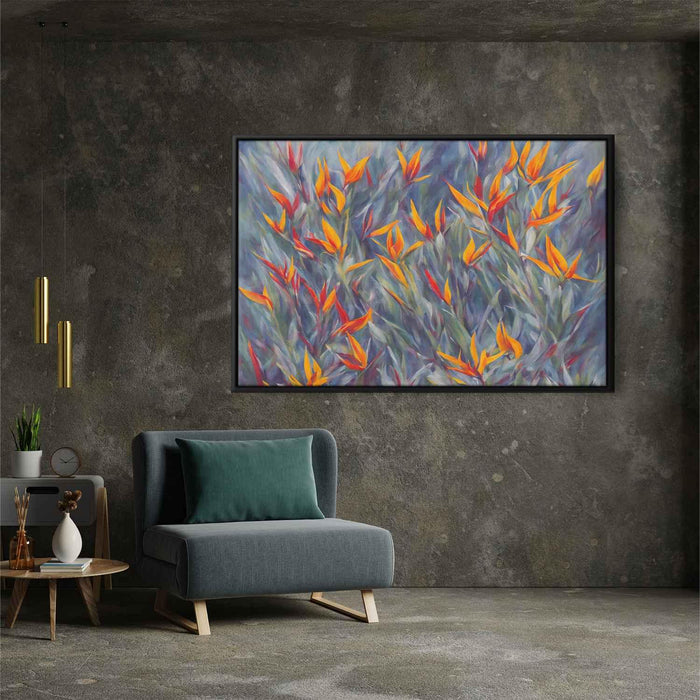 Contemporary Oil Birds of Paradise #129 - Kanvah