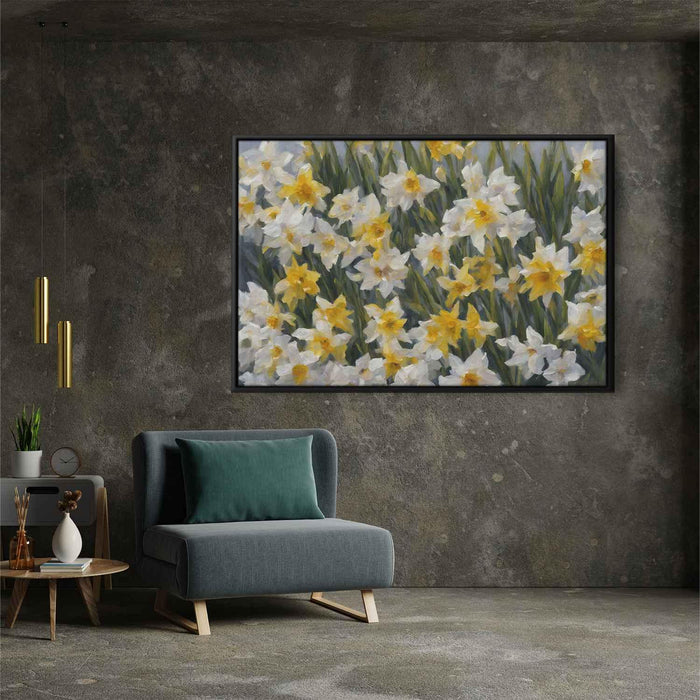 Contemporary Oil Daffodils #119 - Kanvah