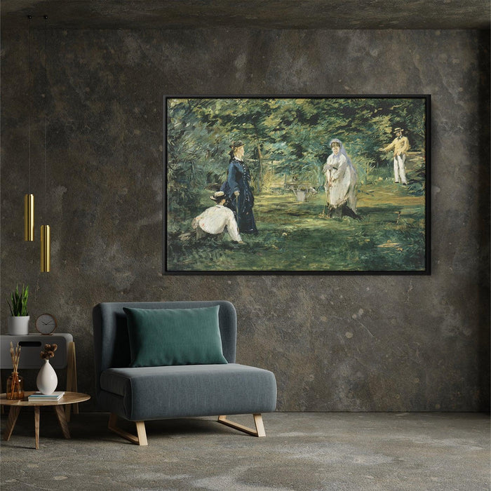 Croquet by Edouard Manet - Canvas Artwork