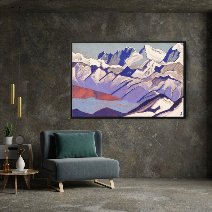 Everest by Nicholas Roerich - Canvas Artwork