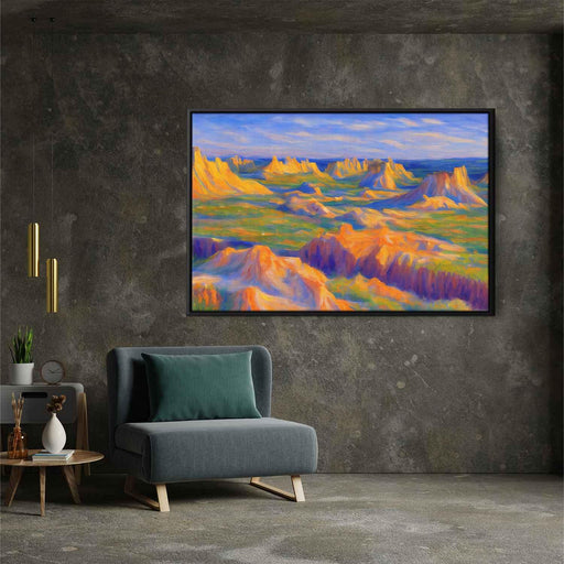 Impressionism Badlands National Park #119 - Kanvah