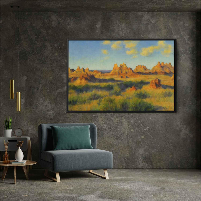 Impressionism Badlands National Park #137 - Kanvah