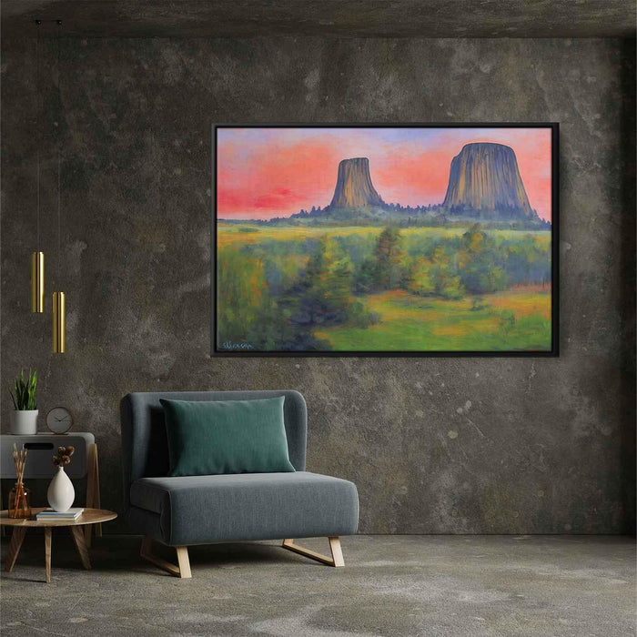 Impressionism Devils Tower #129 - Kanvah