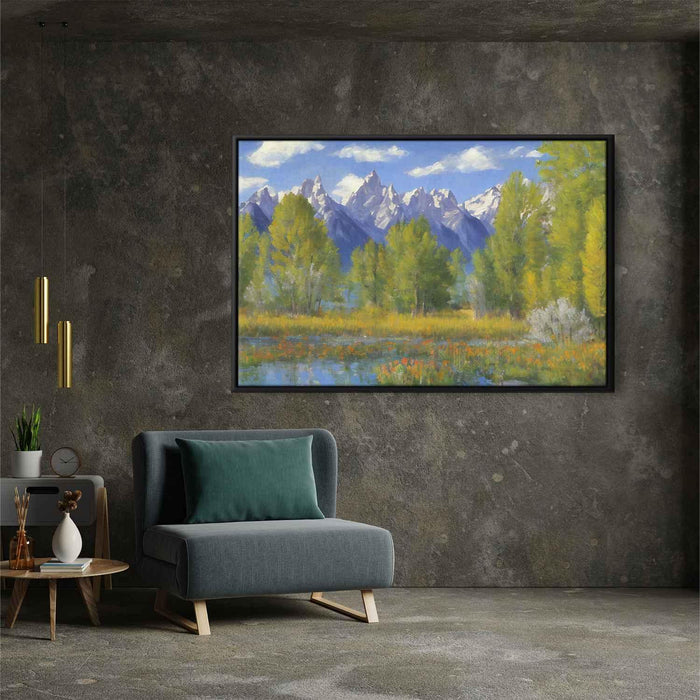 Impressionism Grand Tetons #104 - Kanvah