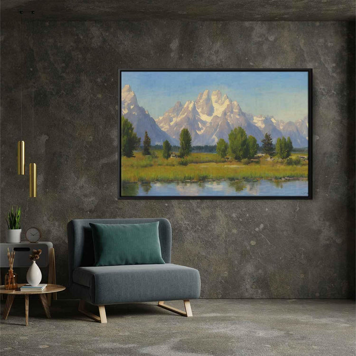 Impressionism Grand Tetons #116 - Kanvah