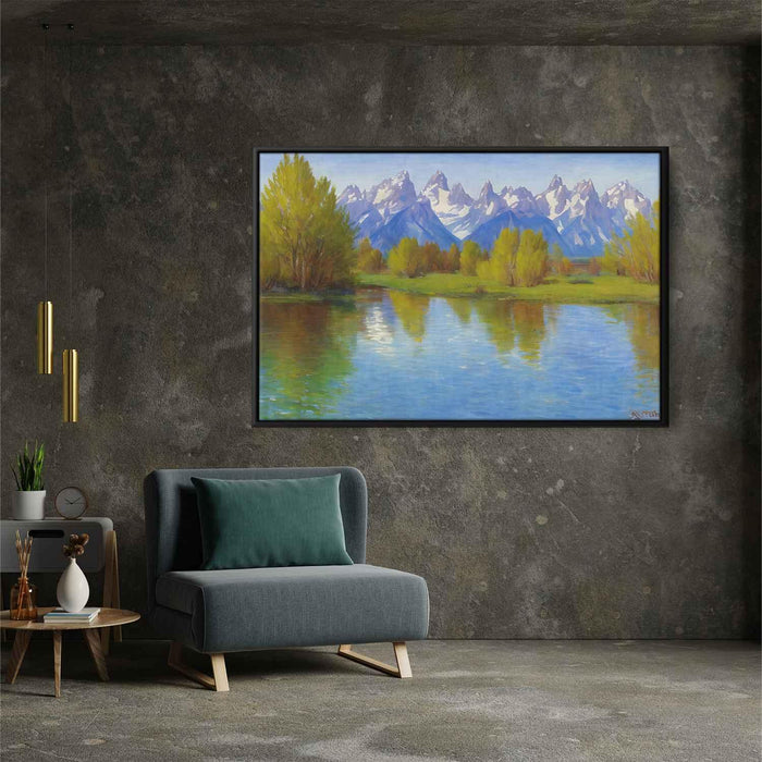 Impressionism Grand Tetons #125 - Kanvah