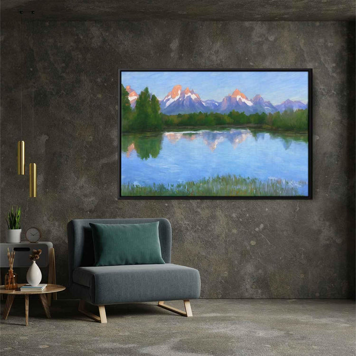 Impressionism Grand Tetons #137 - Kanvah