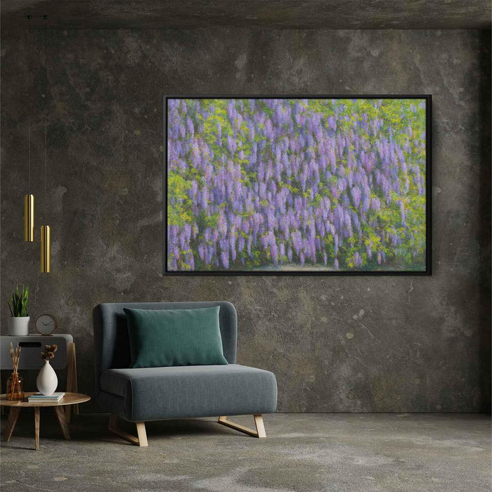 Impressionist Oil Wisteria #120 - Kanvah