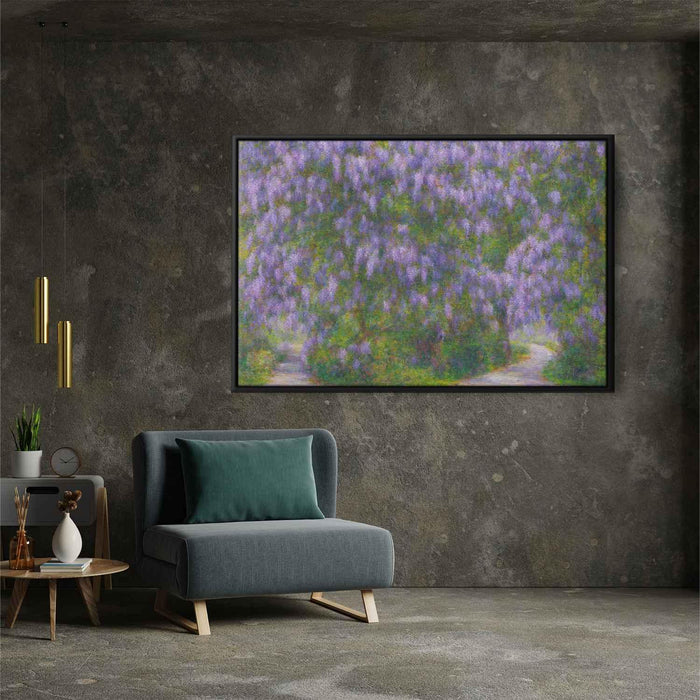 Impressionist Oil Wisteria #125 - Kanvah