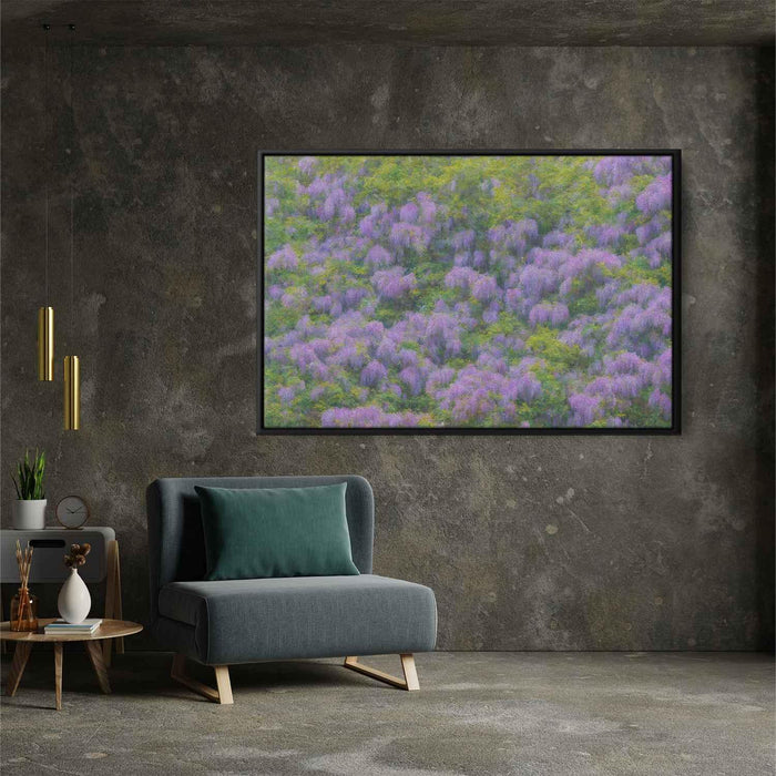 Impressionist Oil Wisteria #138 - Kanvah