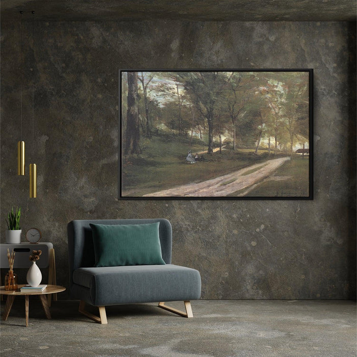 In the forest Saint Cloud II by Paul Gauguin - Canvas Artwork