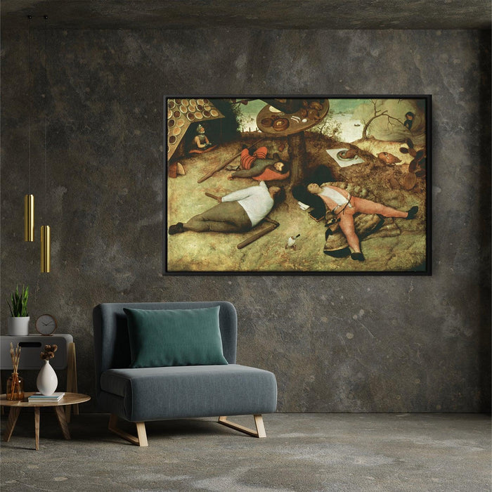 Land of Cockaigne by Pieter Bruegel the Elder - Canvas Artwork