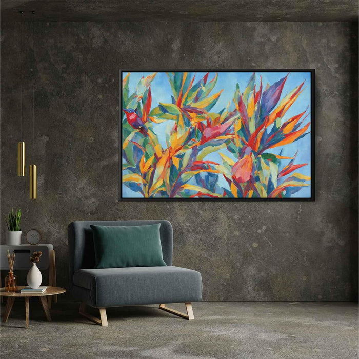 Birds of Paradise Oil Painting #120 - Kanvah