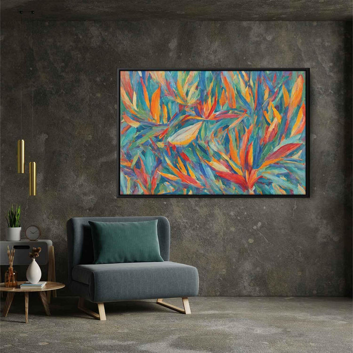 Birds of Paradise Oil Painting #139 - Kanvah