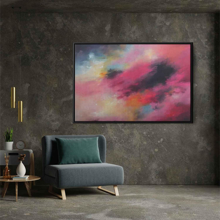 Pink Abstract Painting #137 - Kanvah