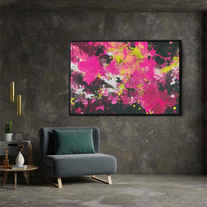 Pink Abstract Splatter #119 - Kanvah